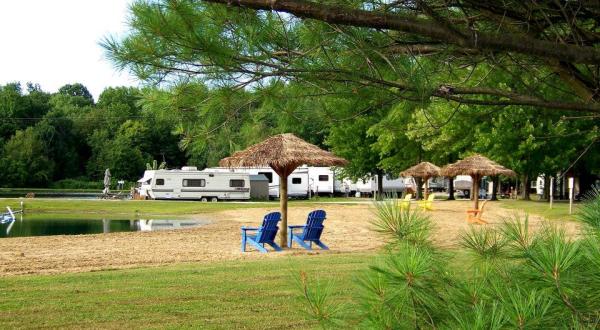 The Gorgeous Campground In Cleveland That Everyone Should Visit