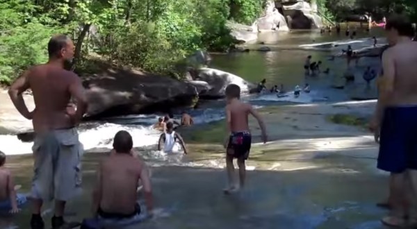A Ride Down This Epic Natural Waterslide In South Carolina Will Make Your Summer Complete