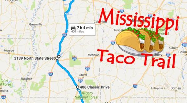 Your Tastebuds Will Go Crazy For This Amazing Taco Trail In Mississippi