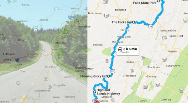 An Awesome West Virginia Weekend Road Trip That Takes You Through Perfection
