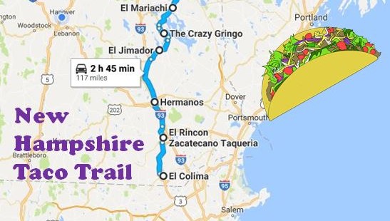 Your Tastebuds Will Go Crazy For This Amazing Taco Trail In New Hampshire