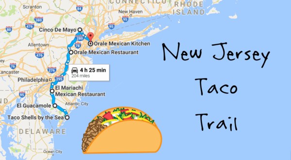 This Amazing Taco Trail In New Jersey Takes You To 6 Tasty Restaurants