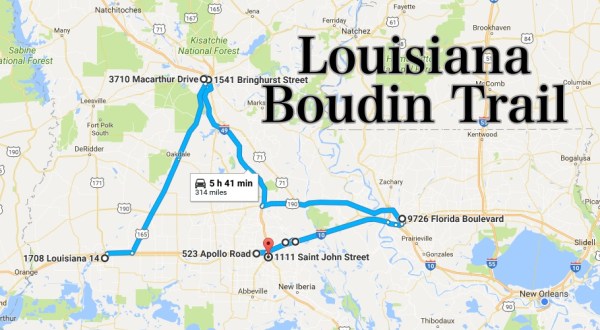 Follow This Louisiana Boudin Trail For An Epic Food Road Trip