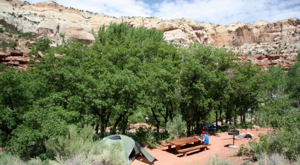 This Amazing Utah Campground Is The Perfect Place To Pitch Your Tent