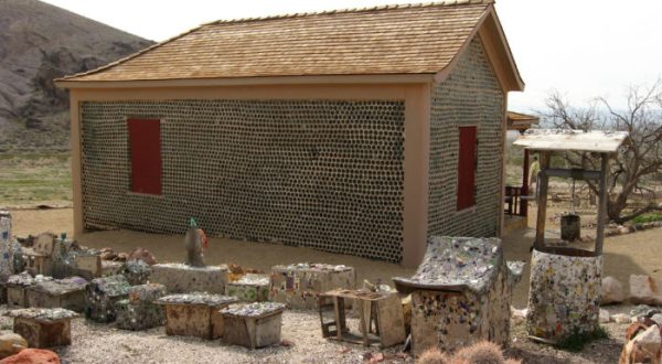 This Nevada Ghost Town Is The Bottle House Capital Of The World