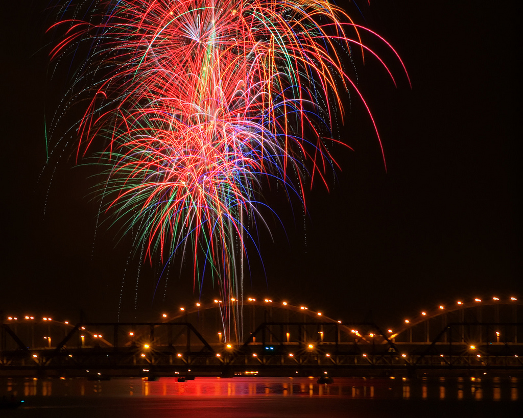 The Best 4th Of July Fireworks Shows In Iowa In 2017- Cities