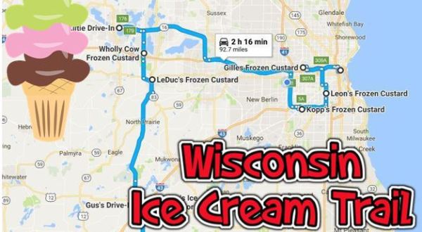 This Mouthwatering Ice Cream Trail In Wisconsin Is The Sweetest Adventure In The State