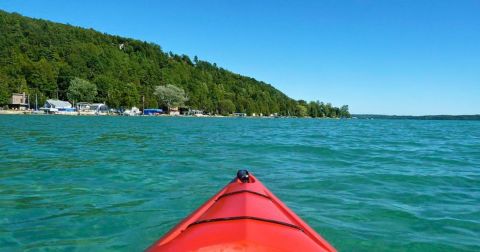 The Underrated Michigan Lake That's Perfect For A Summer Day
