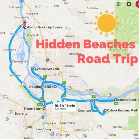 The Hidden Beaches Road Trip That Will Show You Portland Like Never Before