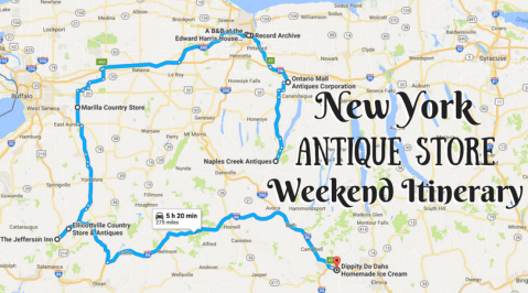 Here's The Perfect Weekend Itinerary If You Love Exploring New York's Best Antique Stores