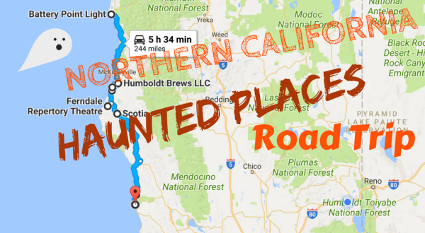 Take A Haunted Road Trip To Visit Some Of The Spookiest Places In  Northern California
