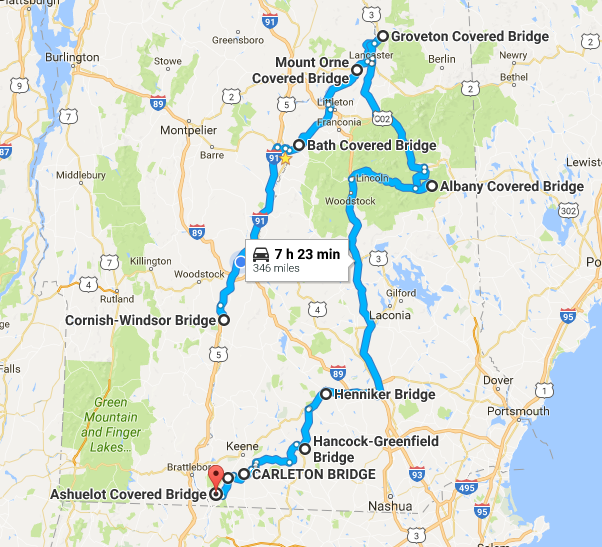 new hampshire driving tour