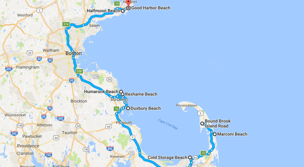 The Hidden Beaches Road Trip That Will Show You Massachusetts Like Never Before