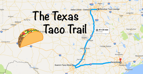 This Amazing Taco Trail In Texas Takes You To 9 Tasty Restaurants
