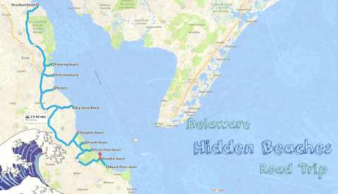 The Hidden Beaches Road Trip That Will Show You Delaware Like Never Before