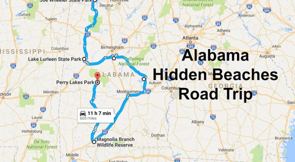 The Hidden Beaches Road Trip That Will Show You Alabama Like Never Before