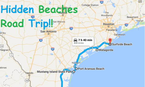 The Hidden Beaches Road Trip That Will Show You Texas Like Never Before