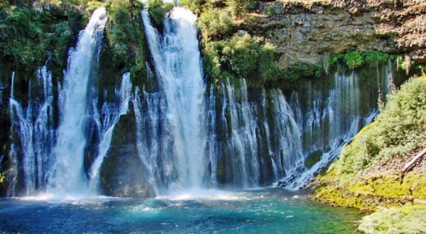 The Jaw Dropping Waterfall That Is Unlike Anything Else In Northern California