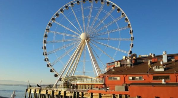 The Amazing Glass-Bottomed Ferris Wheel In Washington Will Bring Out The Adventurer In You