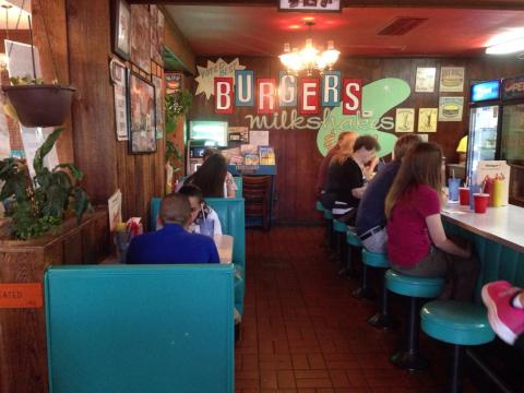 Everyone Goes Nuts For The Hamburgers At Andy's Drive-In And Igloo In Florida