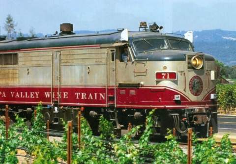 This Wine-Themed Train Near San Francisco Will Give You The Ride Of A Lifetime