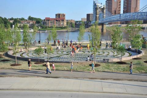 It's Not Hard To See Why Everyone Has Fallen In Love With This Riverfront Park In Cincinnati