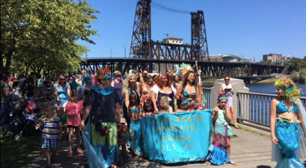 Portland’s Magical Mermaid Parade Will Make All Your Childhood Dreams Come True