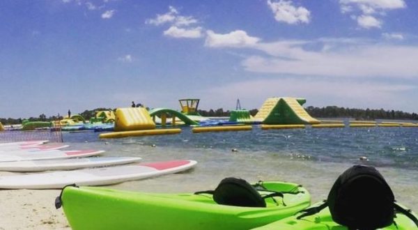 Floridians, You’ve Got To Check Out This Epic Floating Adventure Park Before Summer Ends