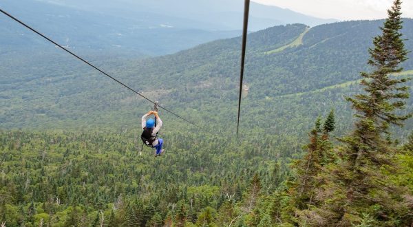 This Vermont Park Was Named Among The Top Places To Zipline In The Whole Wide World