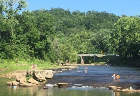 A Ride Down This Epic Natural Water Slide In Kentucky Will Make Your Summer Complete