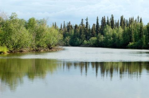 This Gorgeous River In Alaska Is Picture Perfect For A Relaxing Canoe Trip
