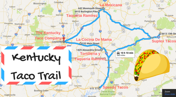 Your Tastebuds Will Go Crazy For This Amazing Taco Trail In Kentucky
