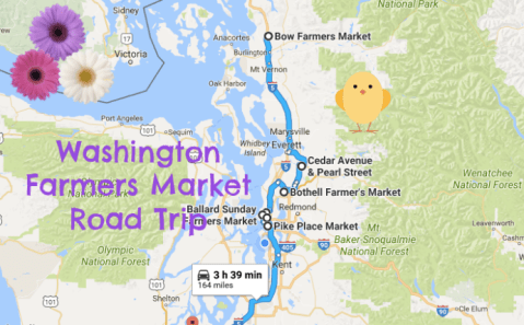 The Ultimate Washington Farmers Market Road Trip Will Make Your Summer Complete