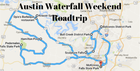 Best Weekend Itinerary For Waterfall Exploration In Austin