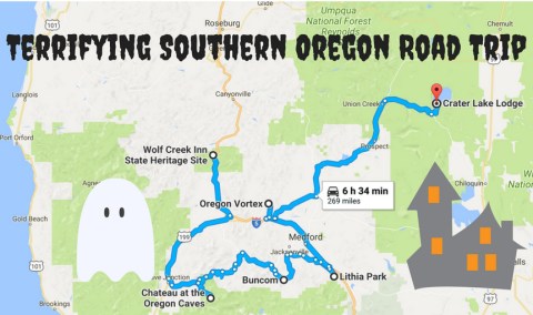 Take The Ultimate Terrifying Southern Oregon Road Trip For A Haunting Adventure