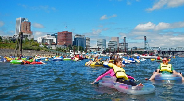 You Won’t Want To Miss This Epic River Float Happening In Portland This Weekend