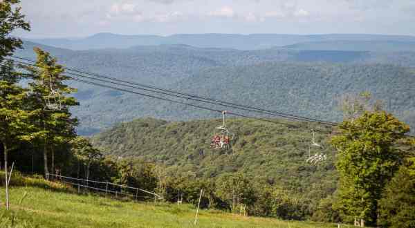 The Quintessential West Virginia Ski Town That’s Even Better In The Summertime