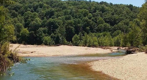 You Don’t Want To Miss Swimming In This Crystal Clear Creek In Oklahoma This Summer