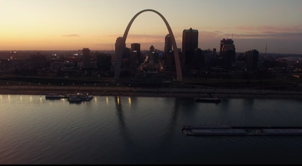What This Drone Footage Caught In St. Louis Will Drop Your Jaw
