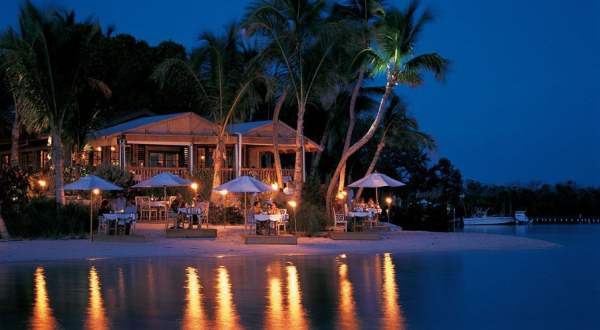 A Secluded Beachfront Restaurant In Florida, The Dining Room Is One Of The Most Magical Places To Eat