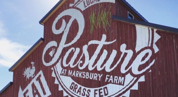 Enjoy The Freshest Lunch Possible At This Big Red Barn Restaurant In Kentucky