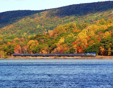 The Fall Foliage Train Ride Through Massachusetts With Panoramic Views