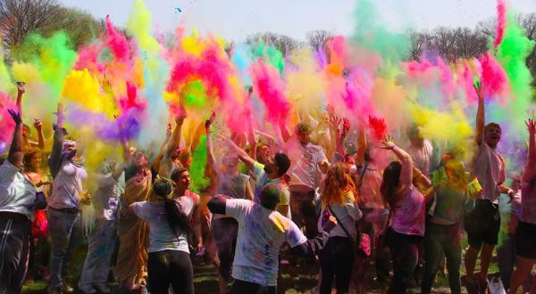 The Epic Color Festival In West Virginia That Just Might Be The Happiest Event On Earth