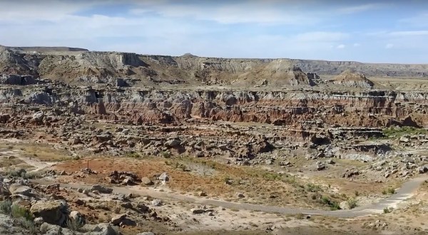 A Visit To This Wyoming Scenic Overlook Is Like Visiting Another Planet