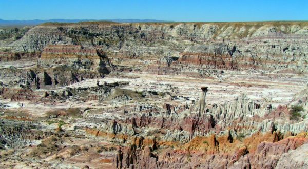 Hell’s Half Acre Is One Of The Most Mesmerizing Natural Wonders In All Of Wyoming