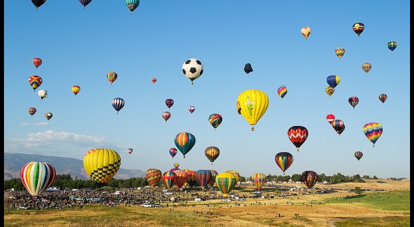 The Largest Free Hot-Air Balloon Festival In The World Is Right Here In Nevada