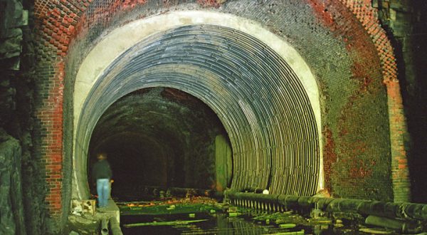 An Unexpected Tunnel Is Hiding Underground In This Cemetery In New Jersey