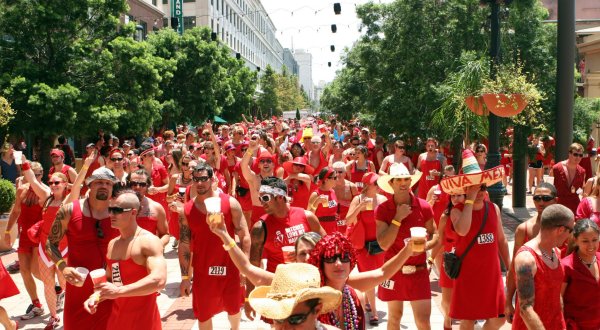 You Won’t Want To Miss The Epic Red Dress Run In New Orleans This Year