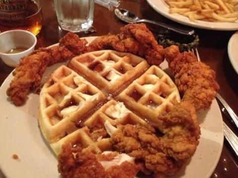 One Bite And You'll Be Hooked On The Weird Waffles At These 7 Nashville Restaurants