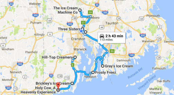 This Mouthwatering Ice Cream Trail In Rhode Island Is All You’ve Ever Dreamed Of And More